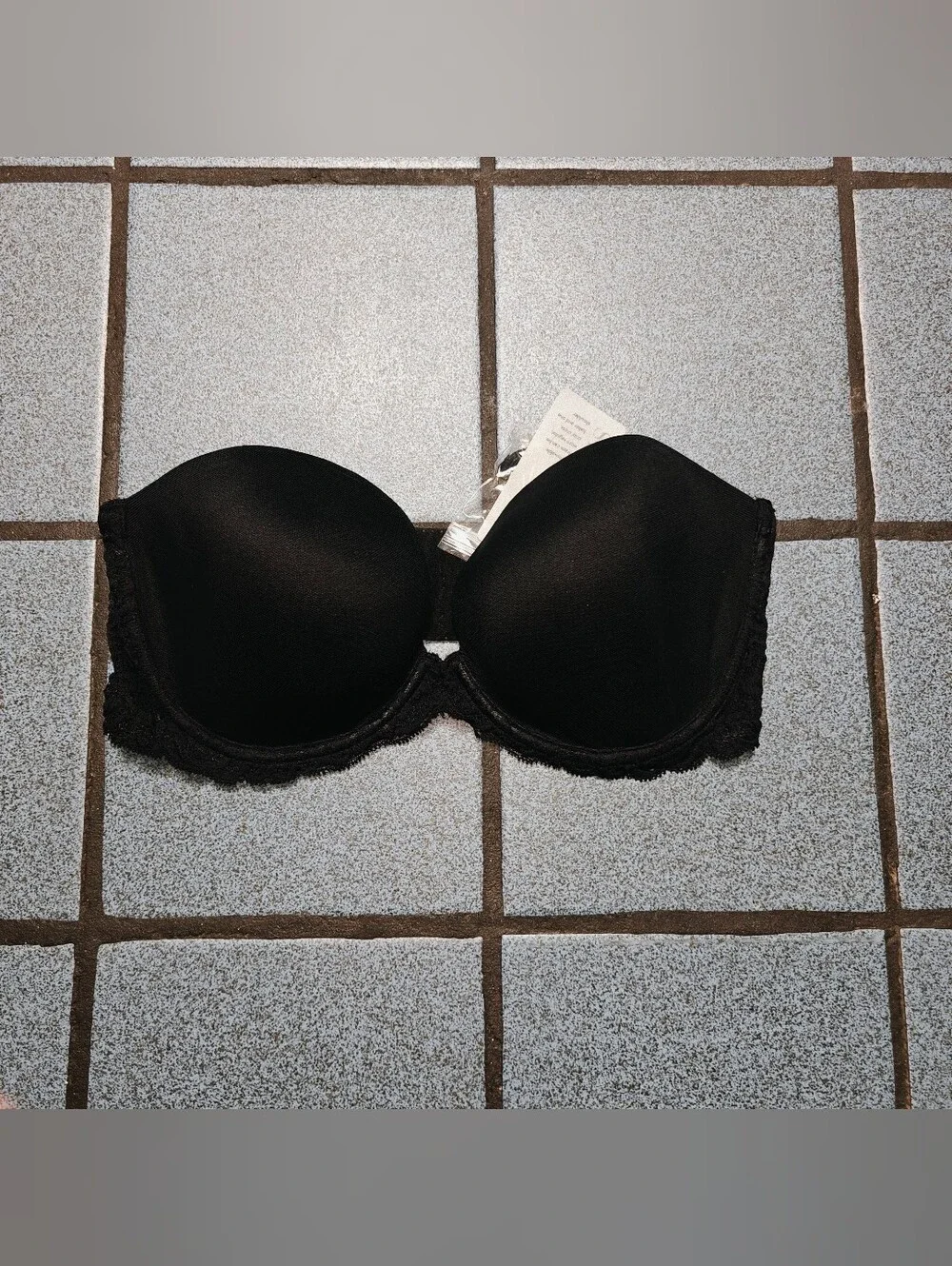 Natori Feathers Underwire Plunge Strapless Bra Size 36DD